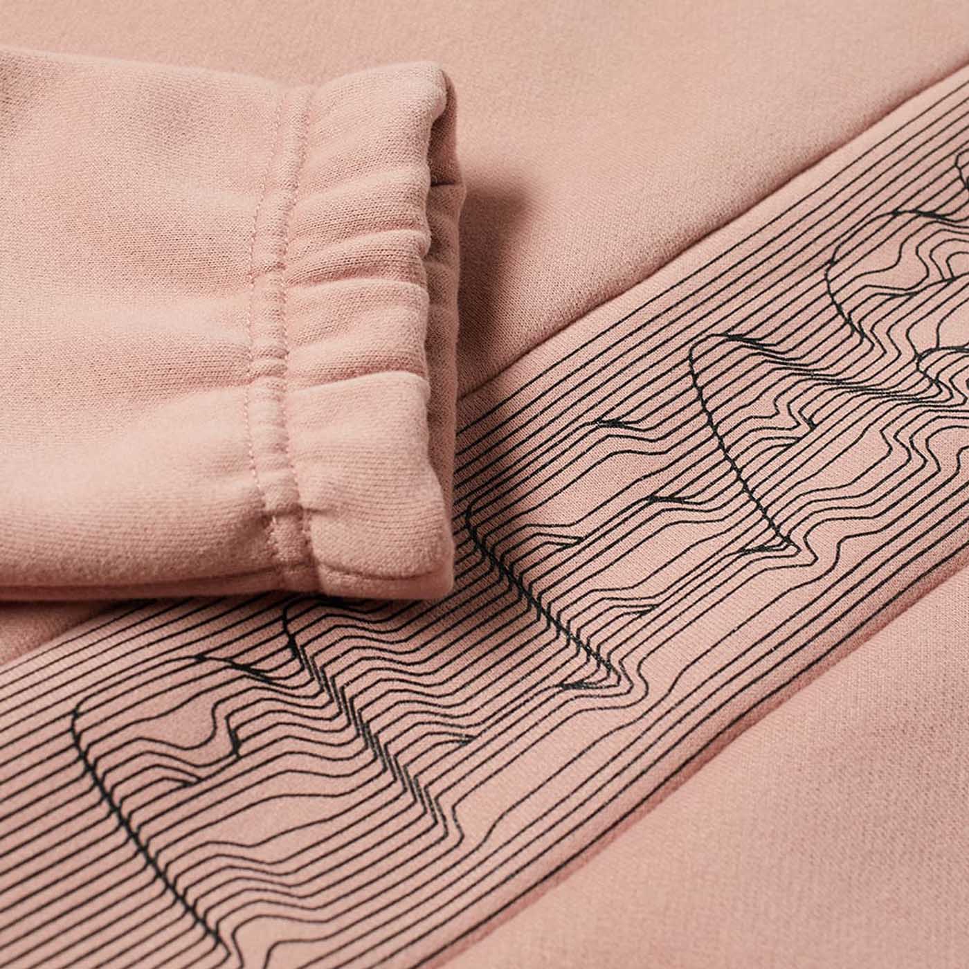 Pleasures Decline Quarter Zip Mauve