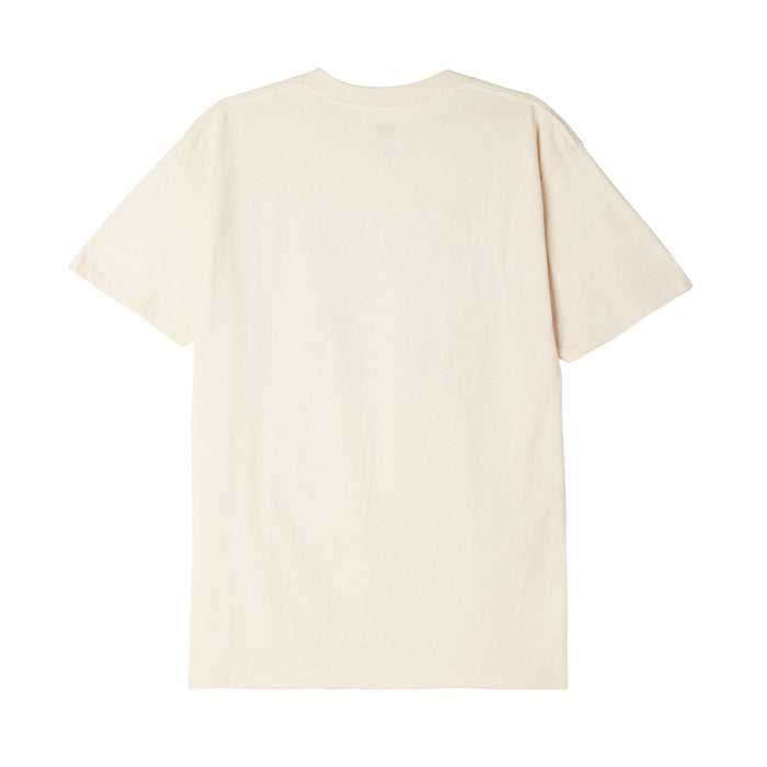 Obey Queen Badge T shirt Cream