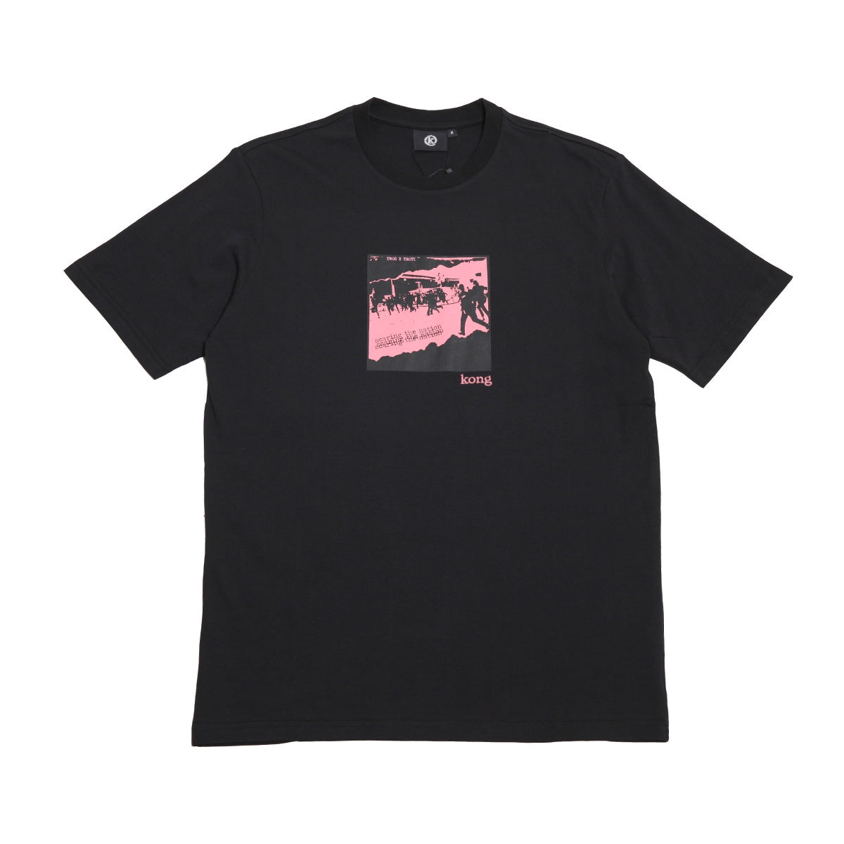Kong Scaring The Nation Tee Black