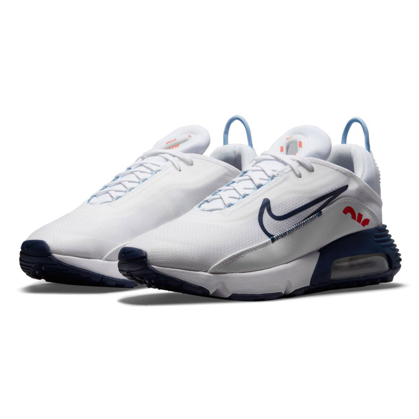 Nike Air Max 2090 White Midnight Navy Chile Red