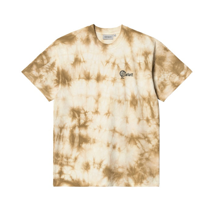 Carhartt WIP S/S Global T Shirt Dusty Hamilton Brown Natural