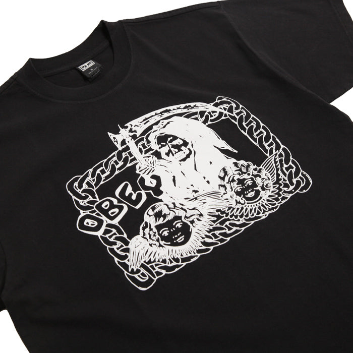 Obey The Afterlife Tee Off Black