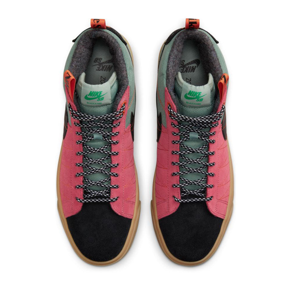 Nike SB Zoom Blazer Mid Premium Jade Smoke/Black-White-Sport Spice