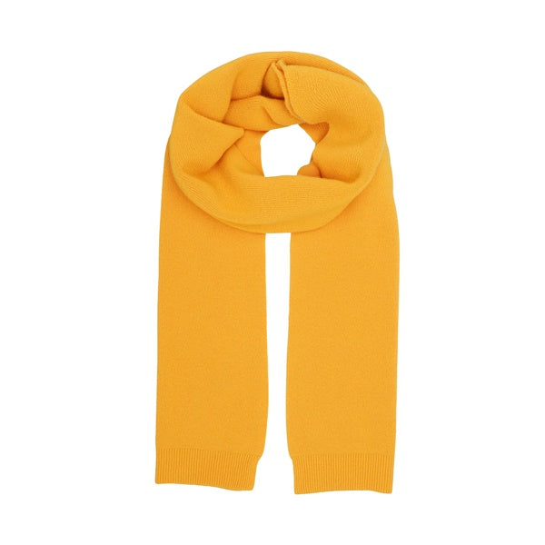 Colorful Standard Merino Wool Scarf Burned Yellow