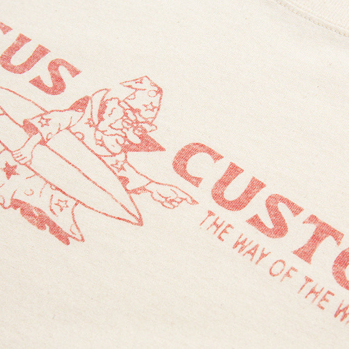 Deus Cadabra Tee Dirty White