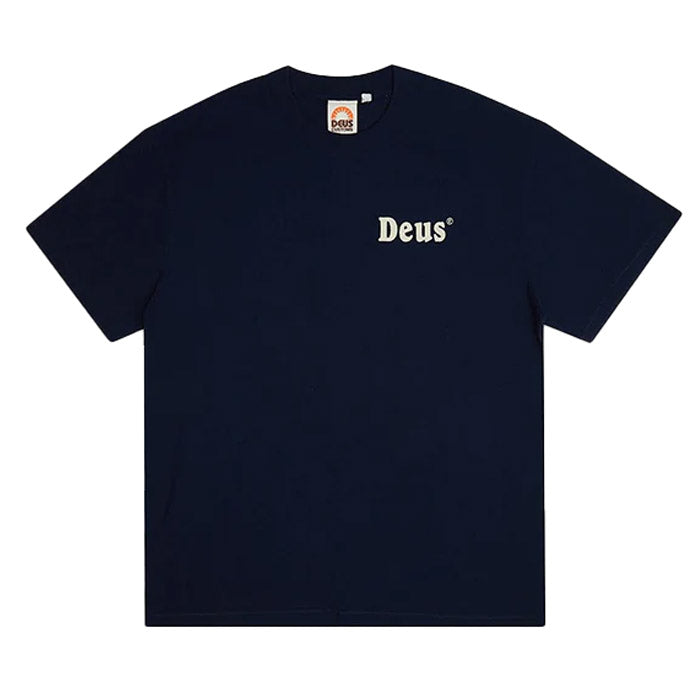 Deus Wobbles Tee Navy
