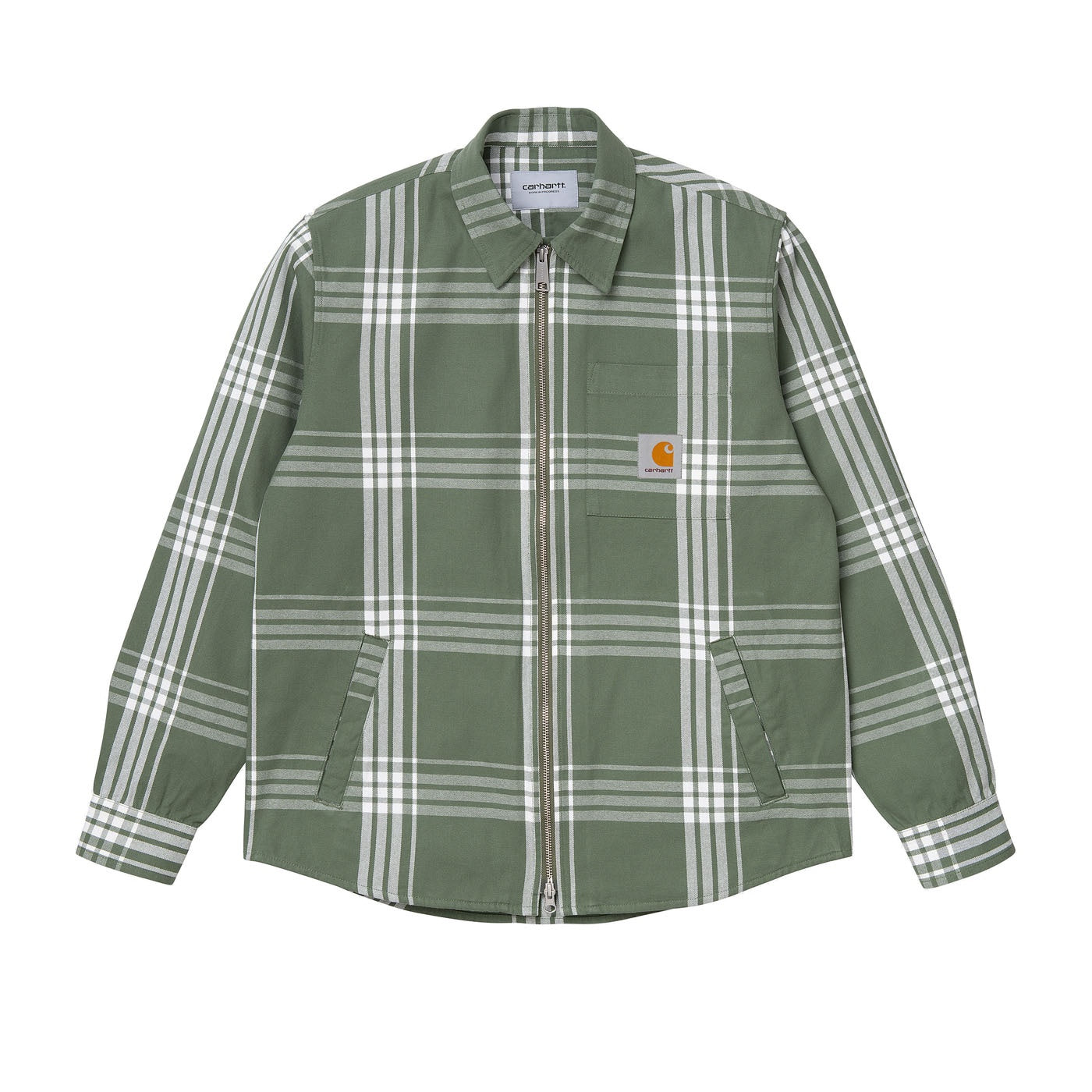 Carhartt WIP Cahill Shirt Jacket Cahill Check/Dollar Green