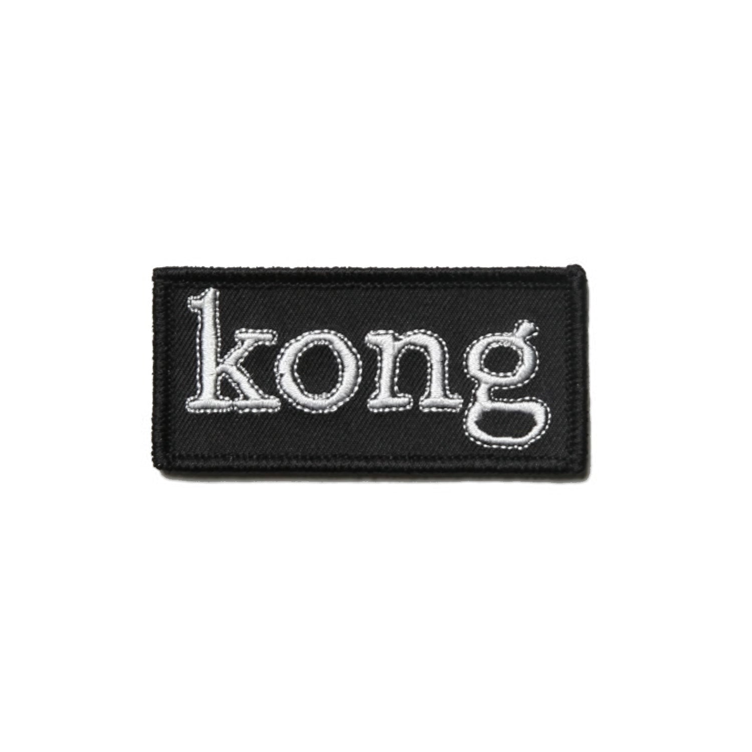 Kong Box Logo Patch Black