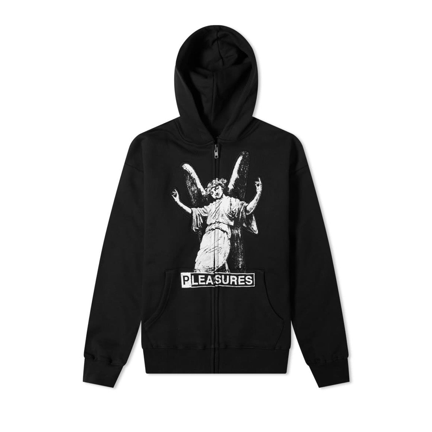 Pleasures Fetish Zip Hoody Black