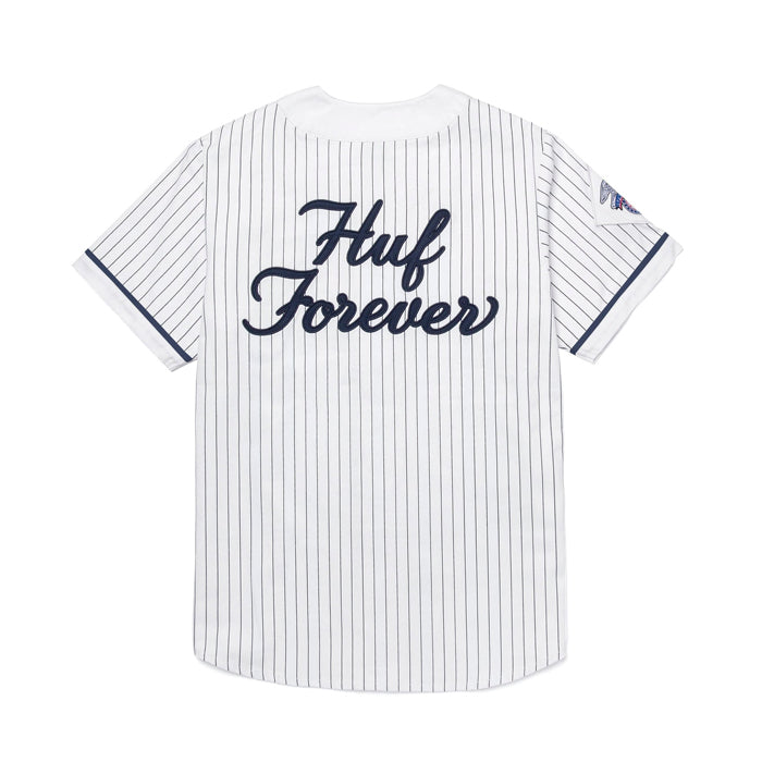 Huf Forever Baseball Jersey White