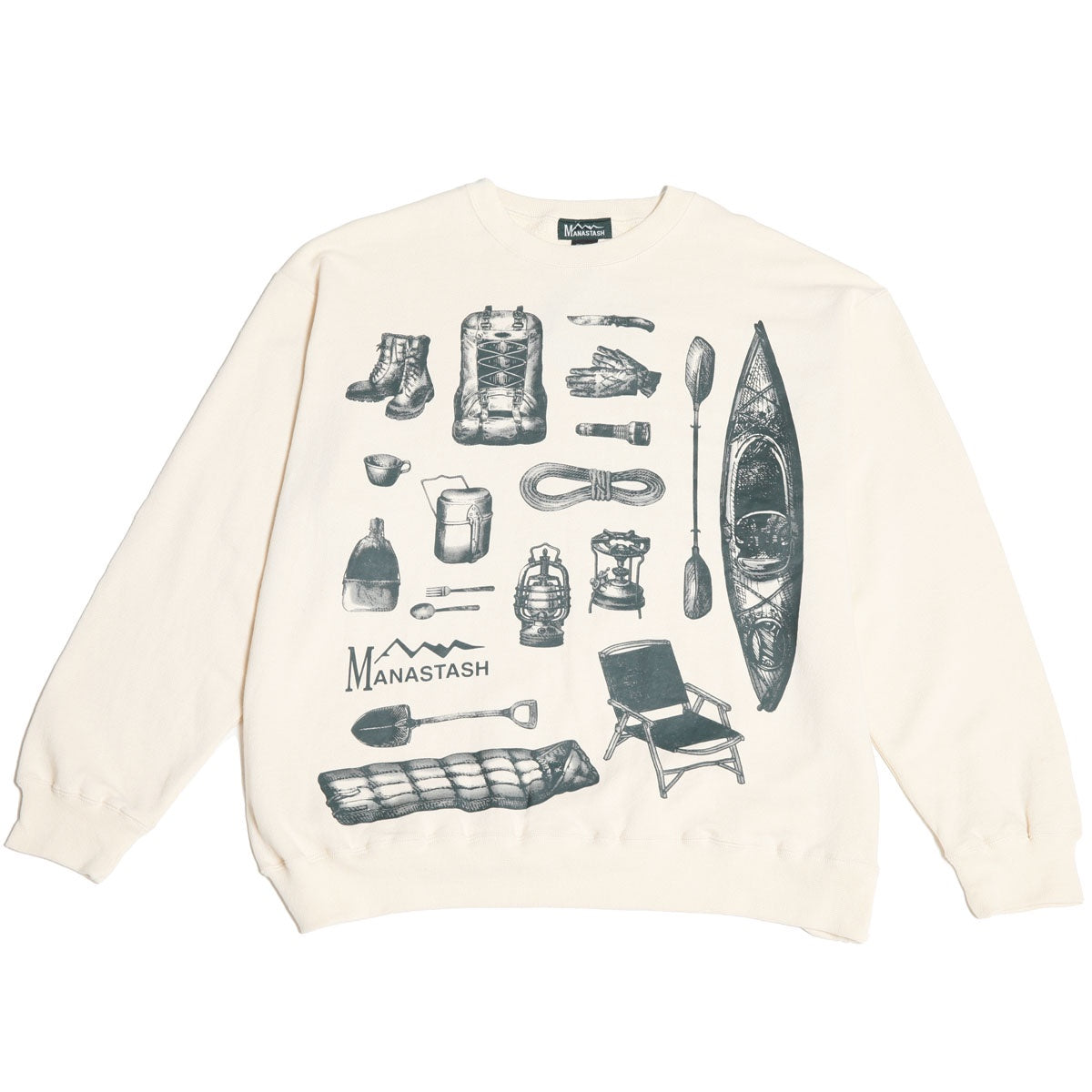 Manastash Camper's Sweatshirt Natural