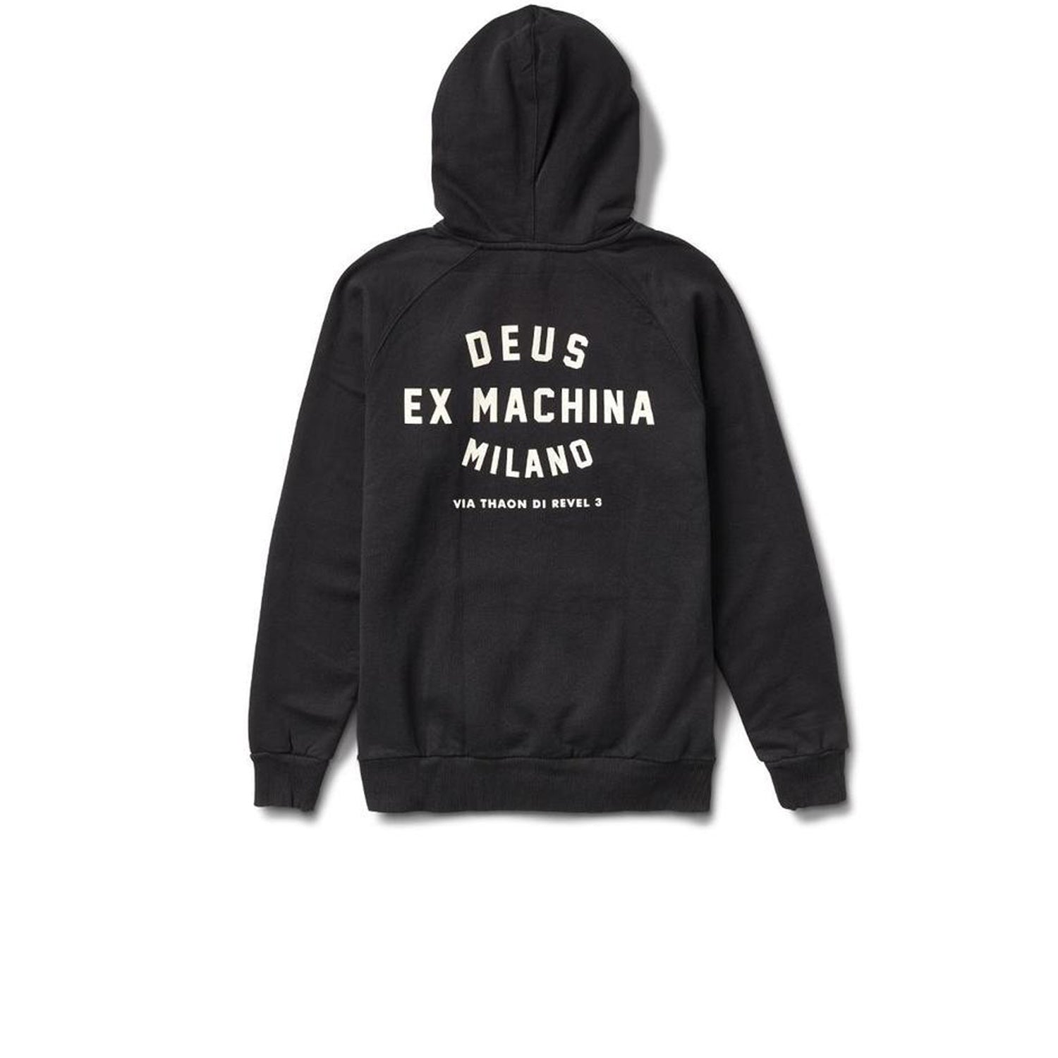 Deus Milano Address Hoodie Black