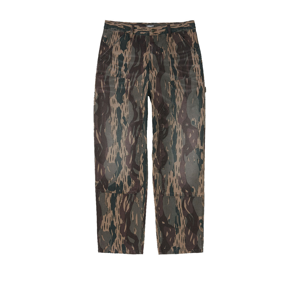 Carhartt WIP Double Knee Pant Camo Unite Aged Canvas