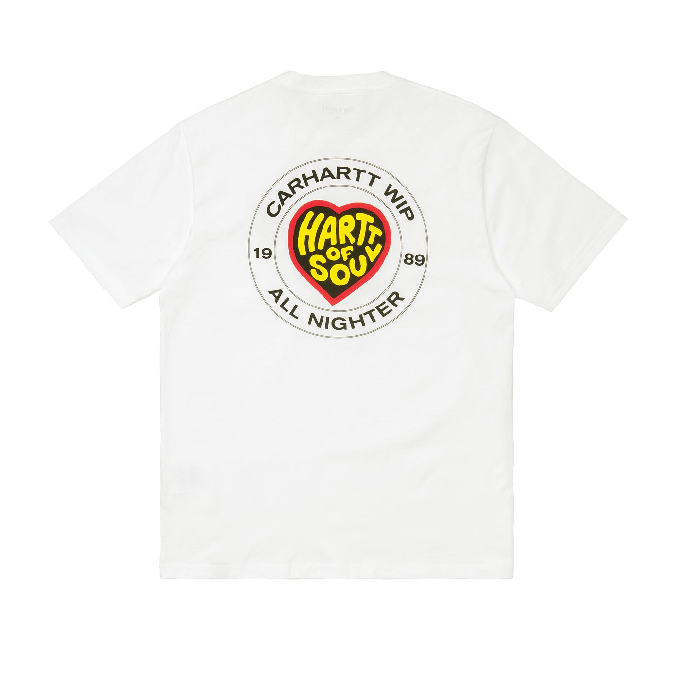 Carhartt WIP S/S Hartt Of Soul T-Shirt Organic Cotton White