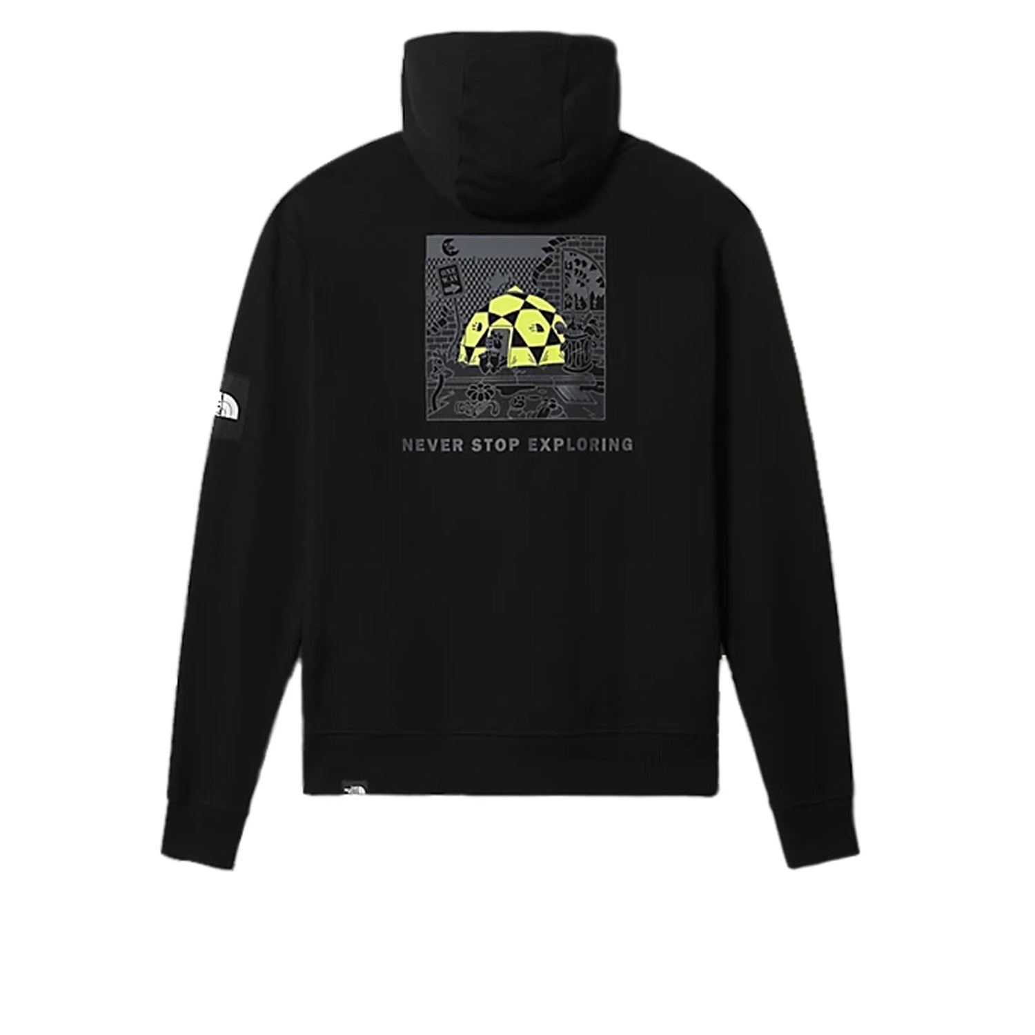 The North Face Black Box Hooded Fleece Black