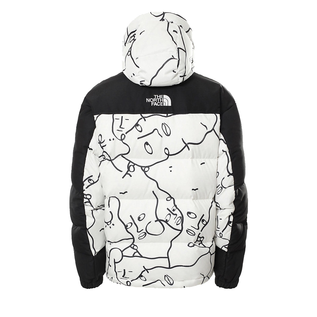 The North Face M Black Box Himalayan Parka TNF White Shan Mar Search and Rescue Print
