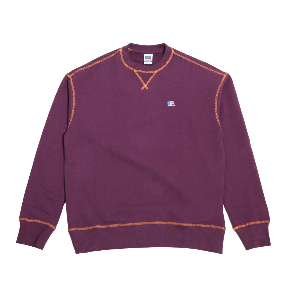 Russell Athletic Collum Crewneck Sweatshirt Deep Purple