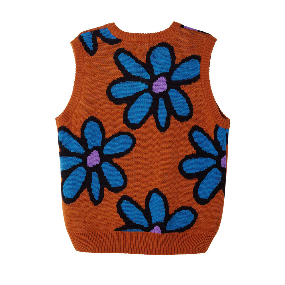 Obey Ipsum Vest Ginger Multi