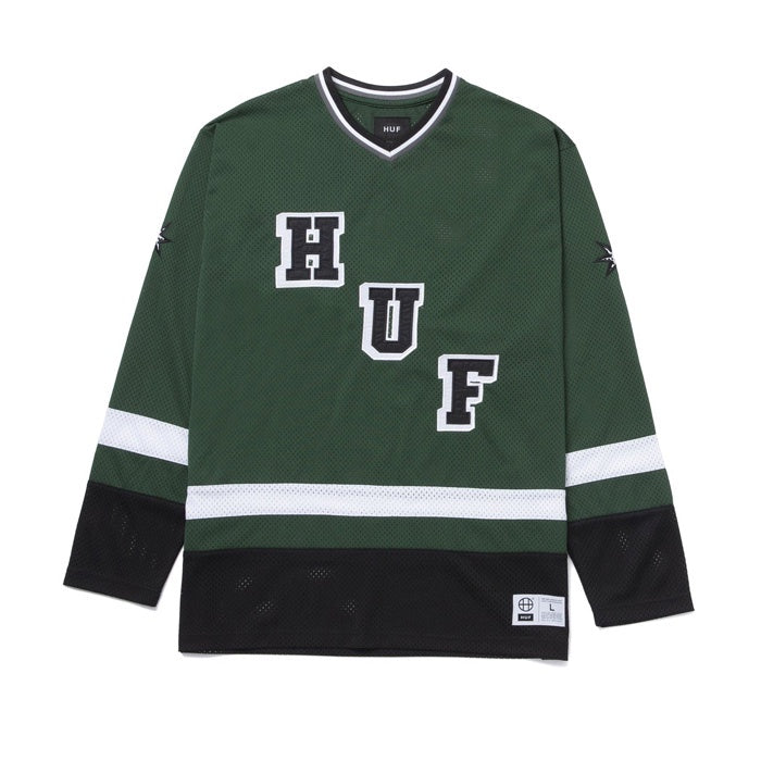 Huf Star Hockey Jersey Dark Green