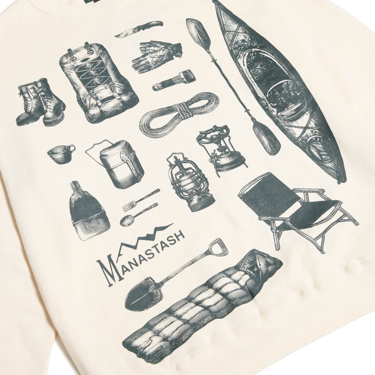 Manastash Camper's Sweatshirt Natural