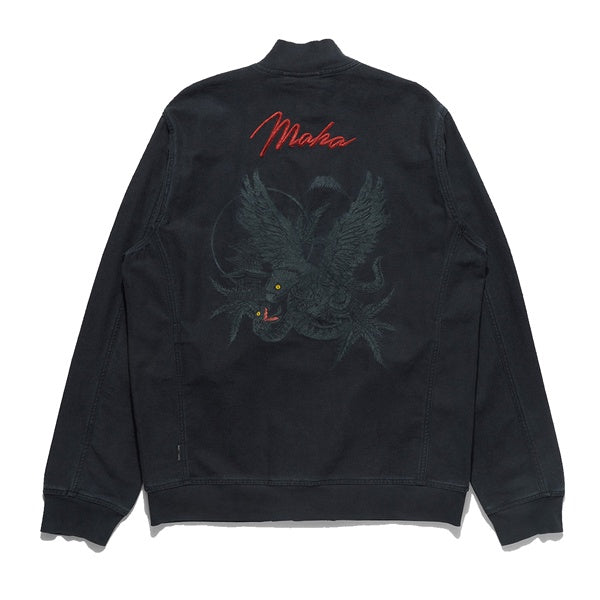 Maharishi Eagle vs Snake Flight Jacket Washi Hebi Embroidery Black