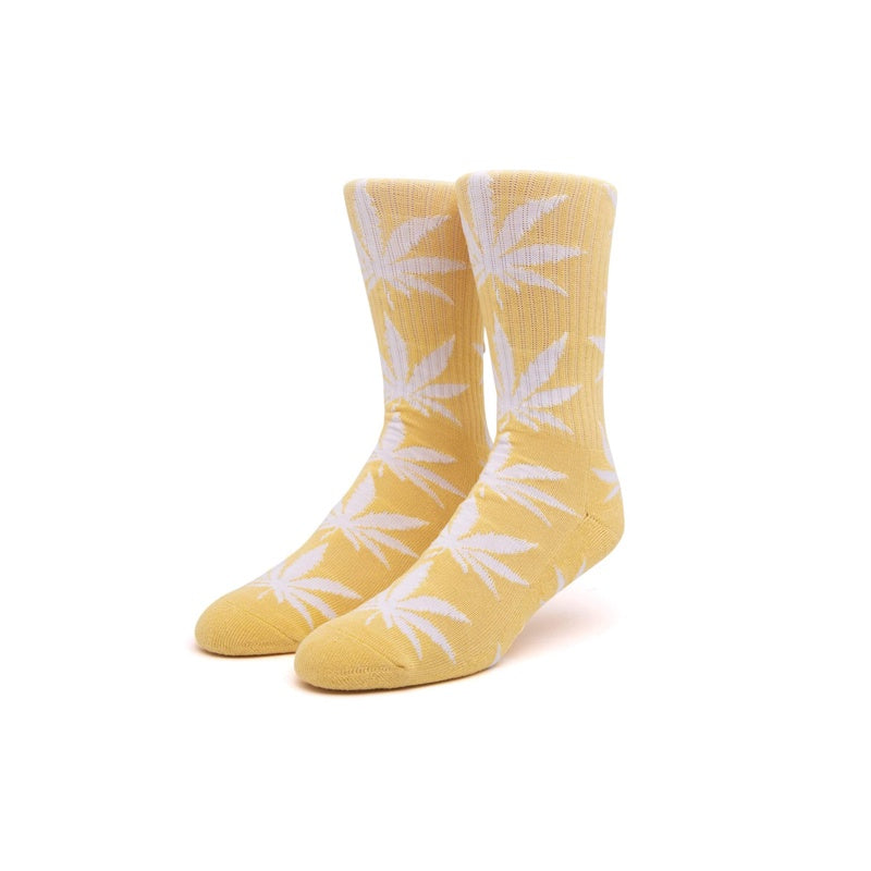 HUF Essentials Plantlife Socks Washed Yellow