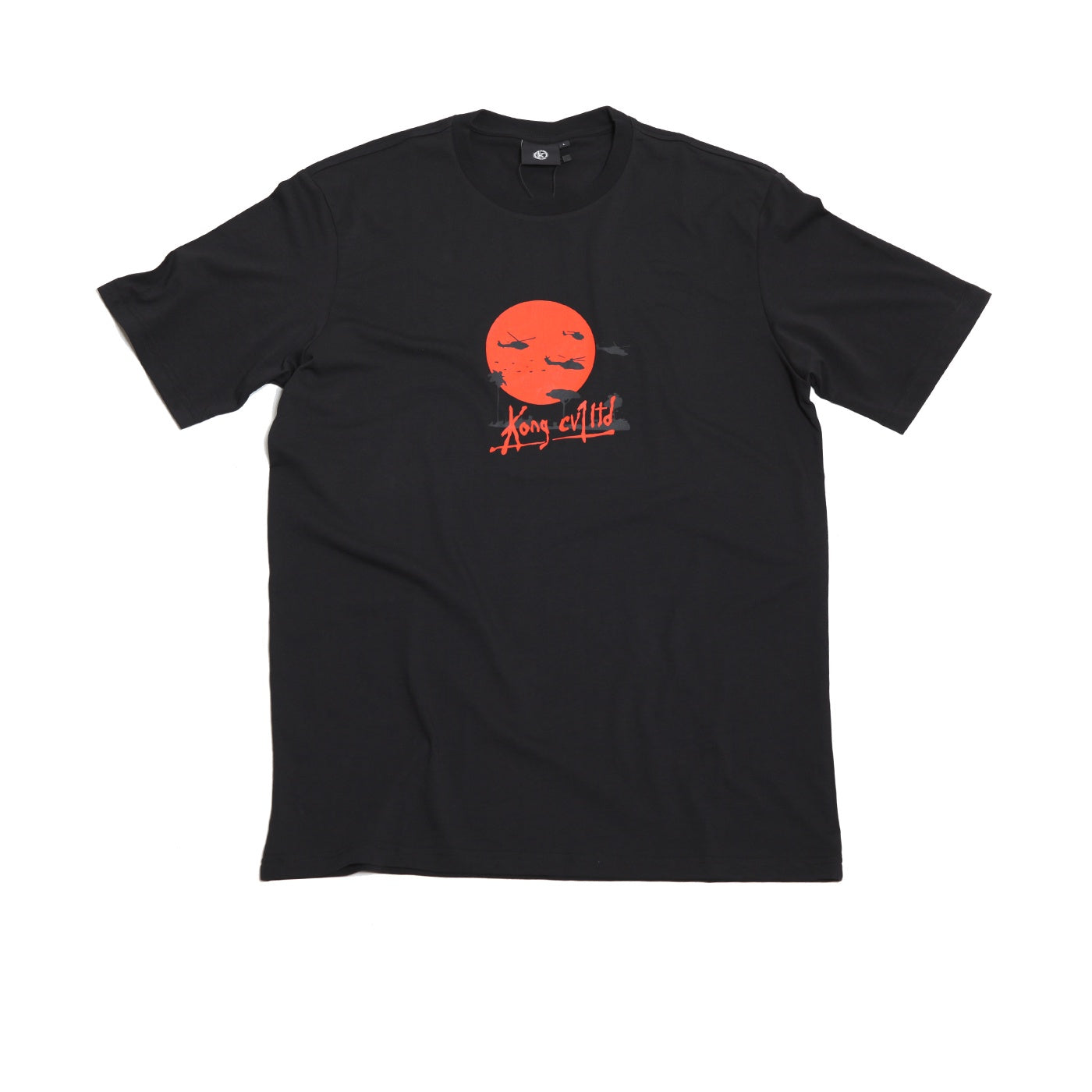 Kong Sunset Tee Black