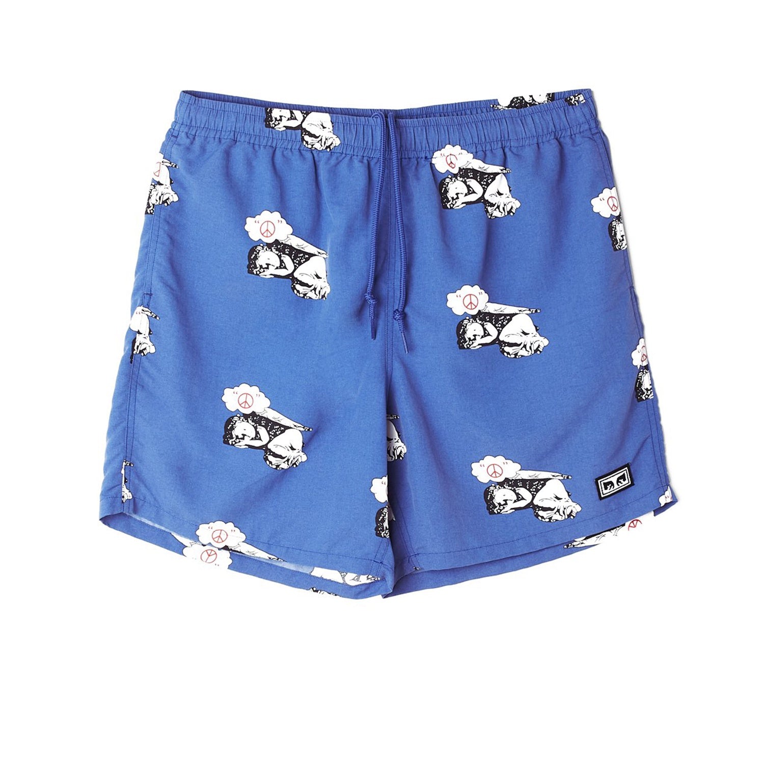 Obey Relaxed Dream Short Royal