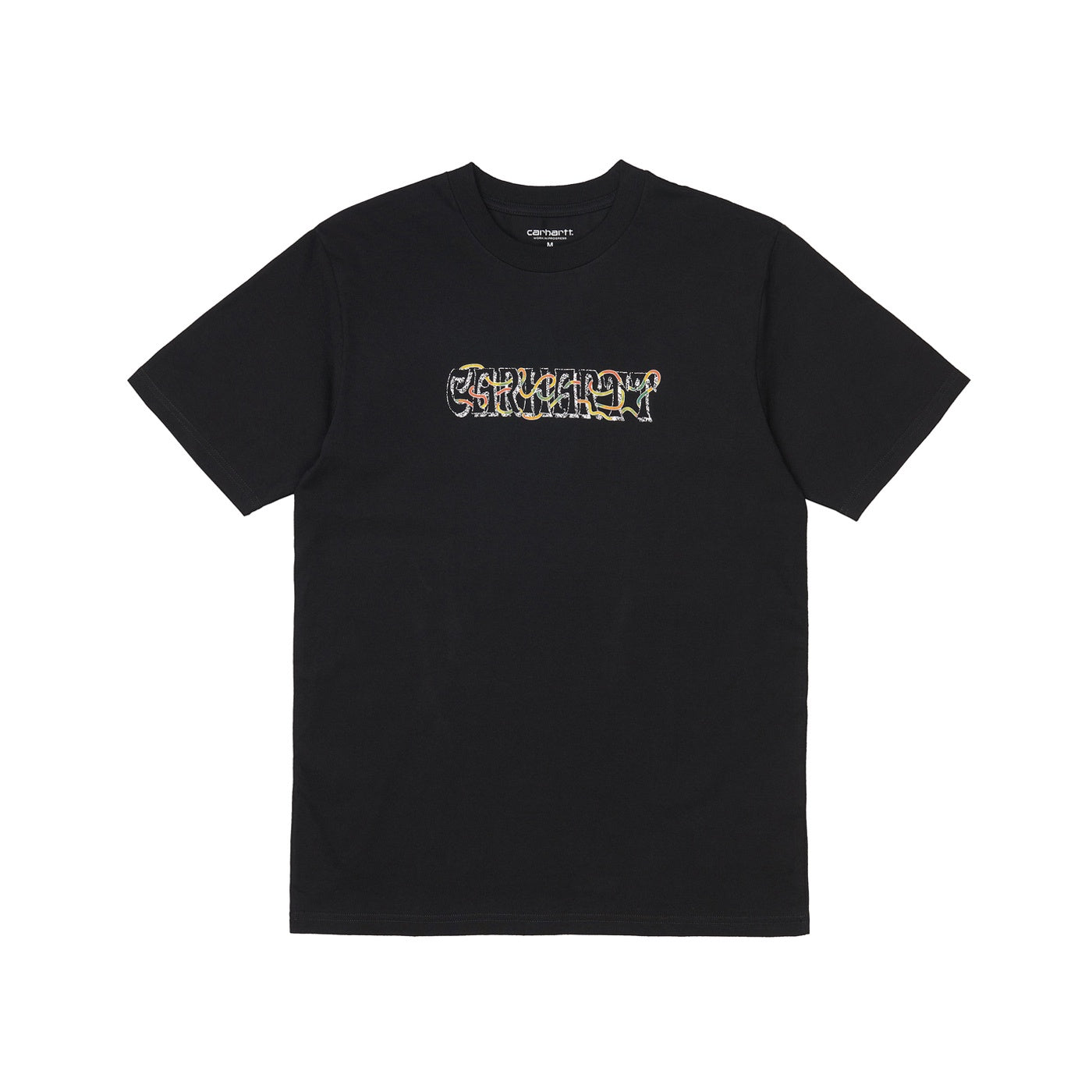 Carhartt WIP S/S Transmission Script T-S Organic Cotton Black