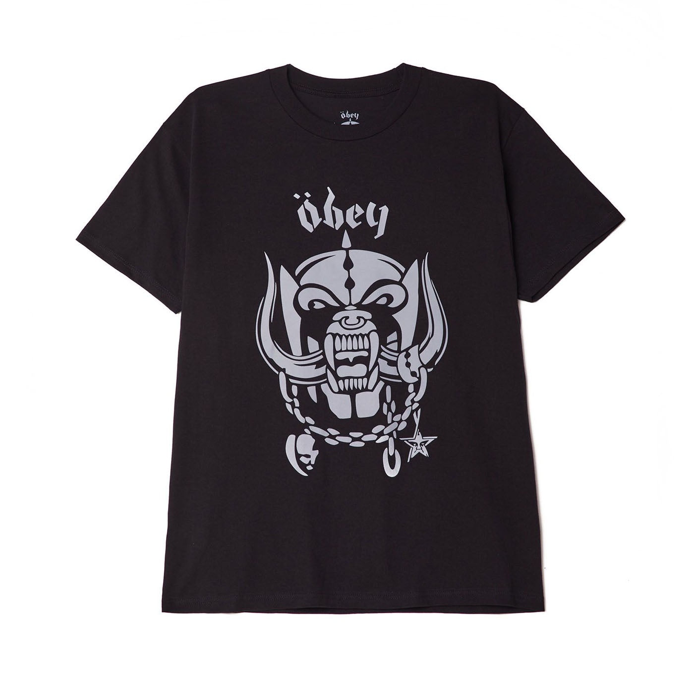 Obey x Motorhead Warpig T Shirt Black