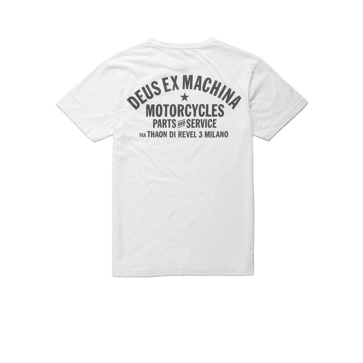 Deus Milano Address Tee White