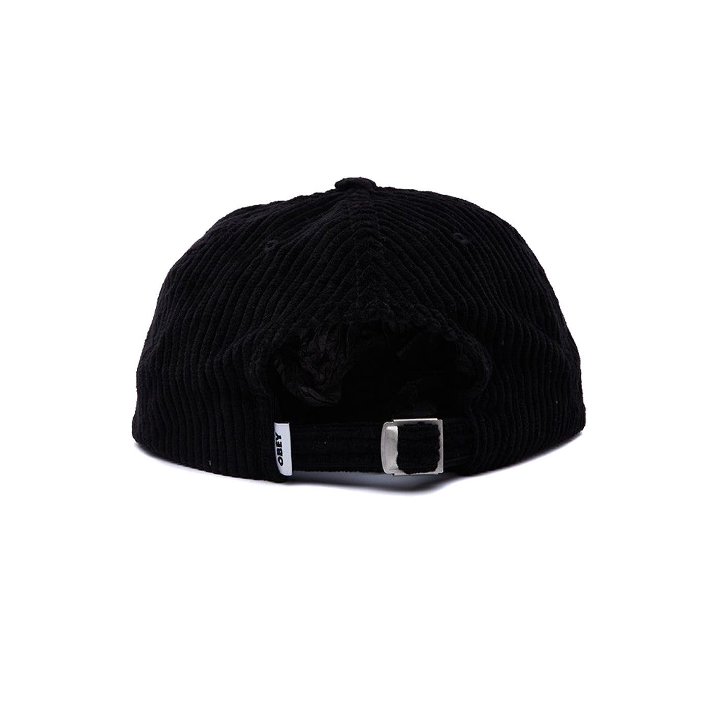 Obey Bold Cord Strapback Black