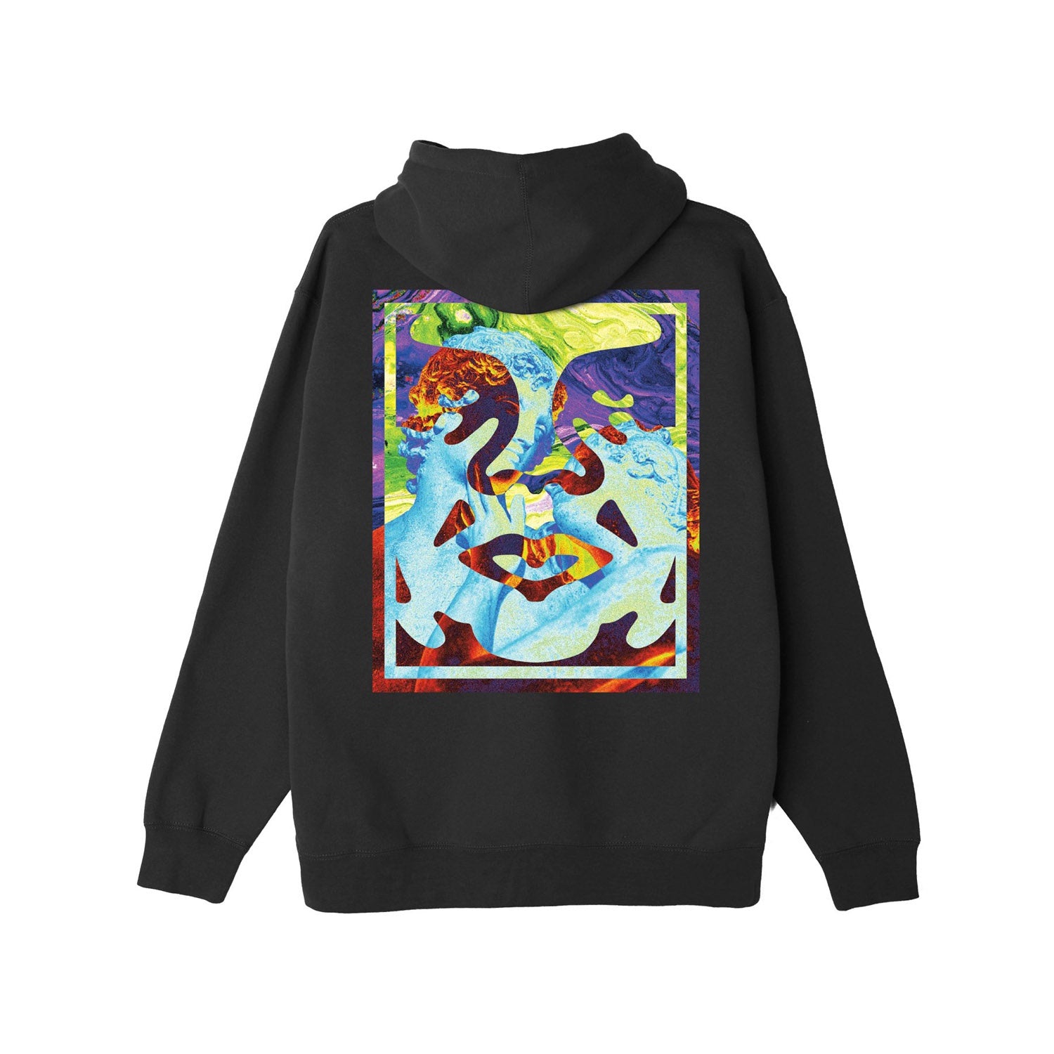 Obey Statue Icon Hoodie Black