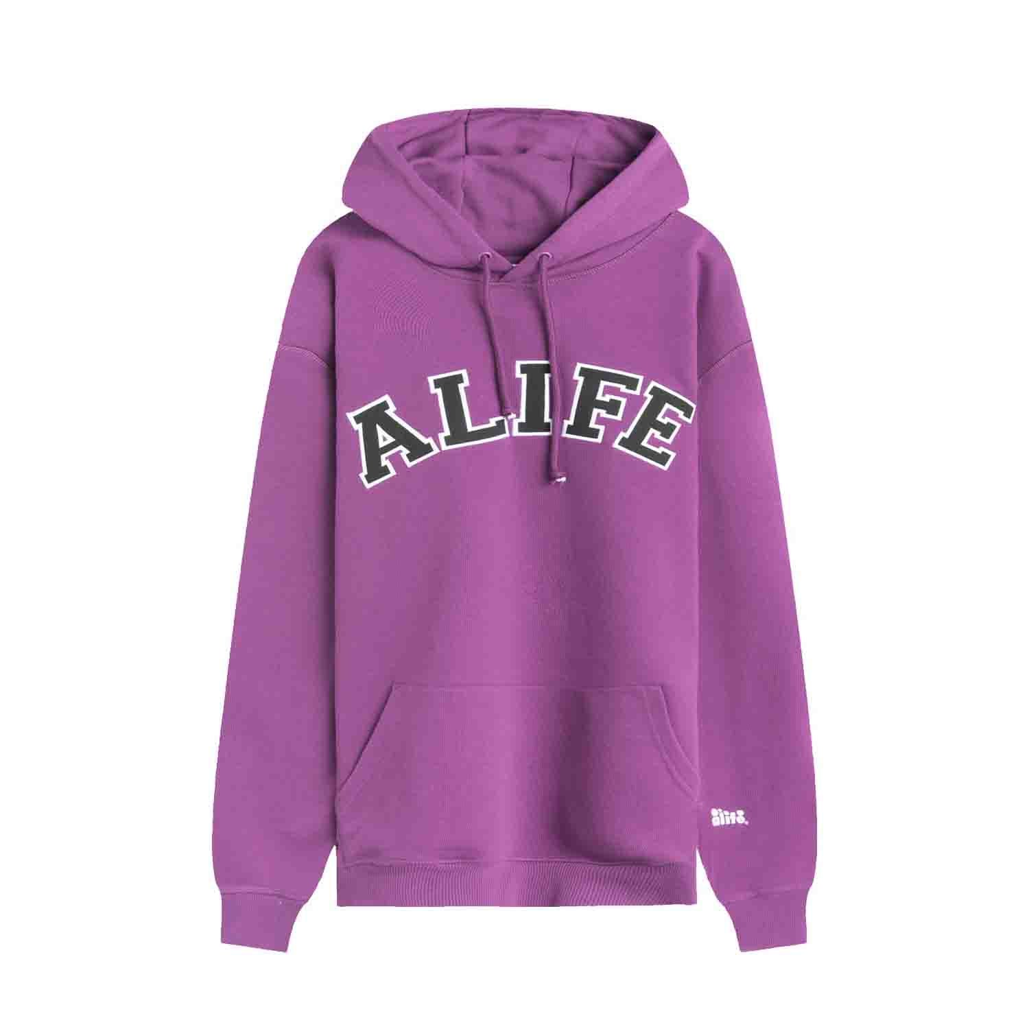 ALIFE Collegiate Hoodie Purple