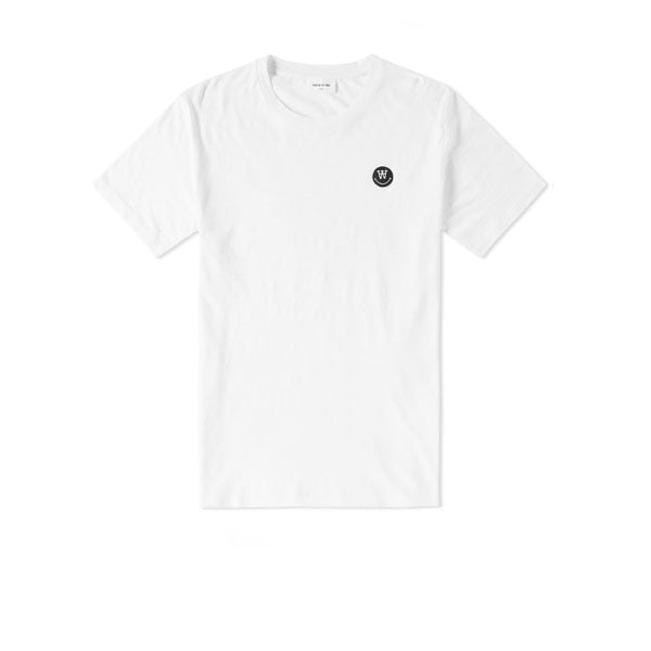 WOOD WOOD Slater T-Shirt Bright White - Kong Online - 1