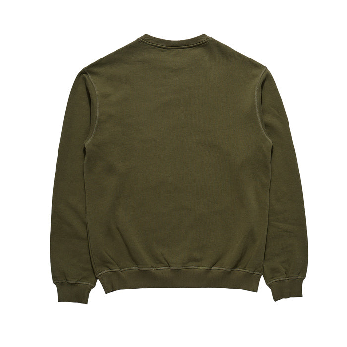 Maharishi Mahapatchco Vintage US Army Japan Patch Crew Sweat Olive