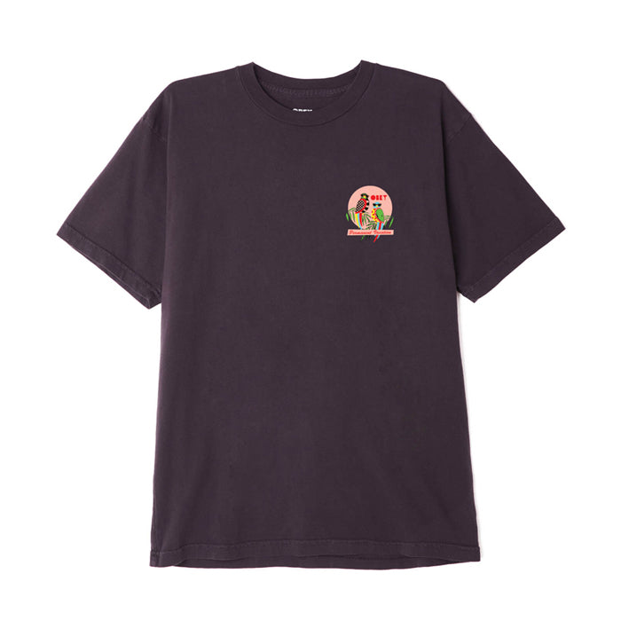 Obey Permanent Vaction Tee Faded Black