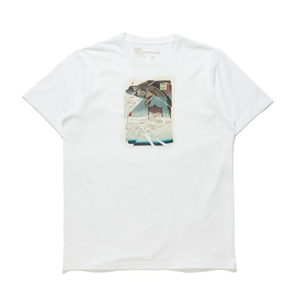 Maharishi Cubist Eagle Tshirt White