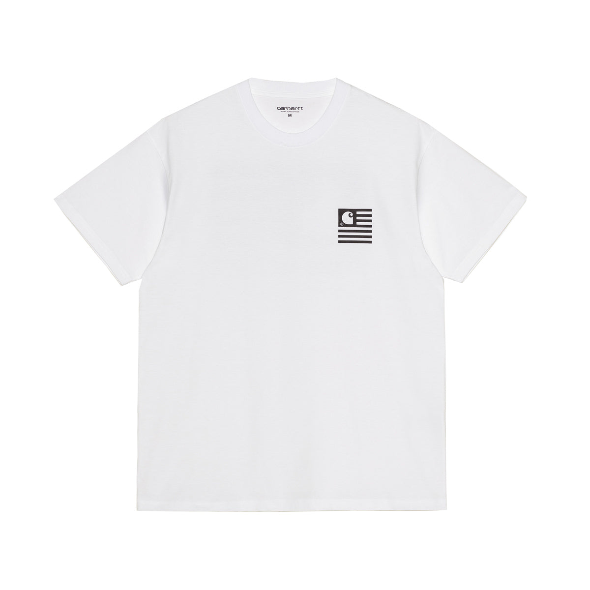 Carhartt WIP S/S Fade State T-Shirt White Black