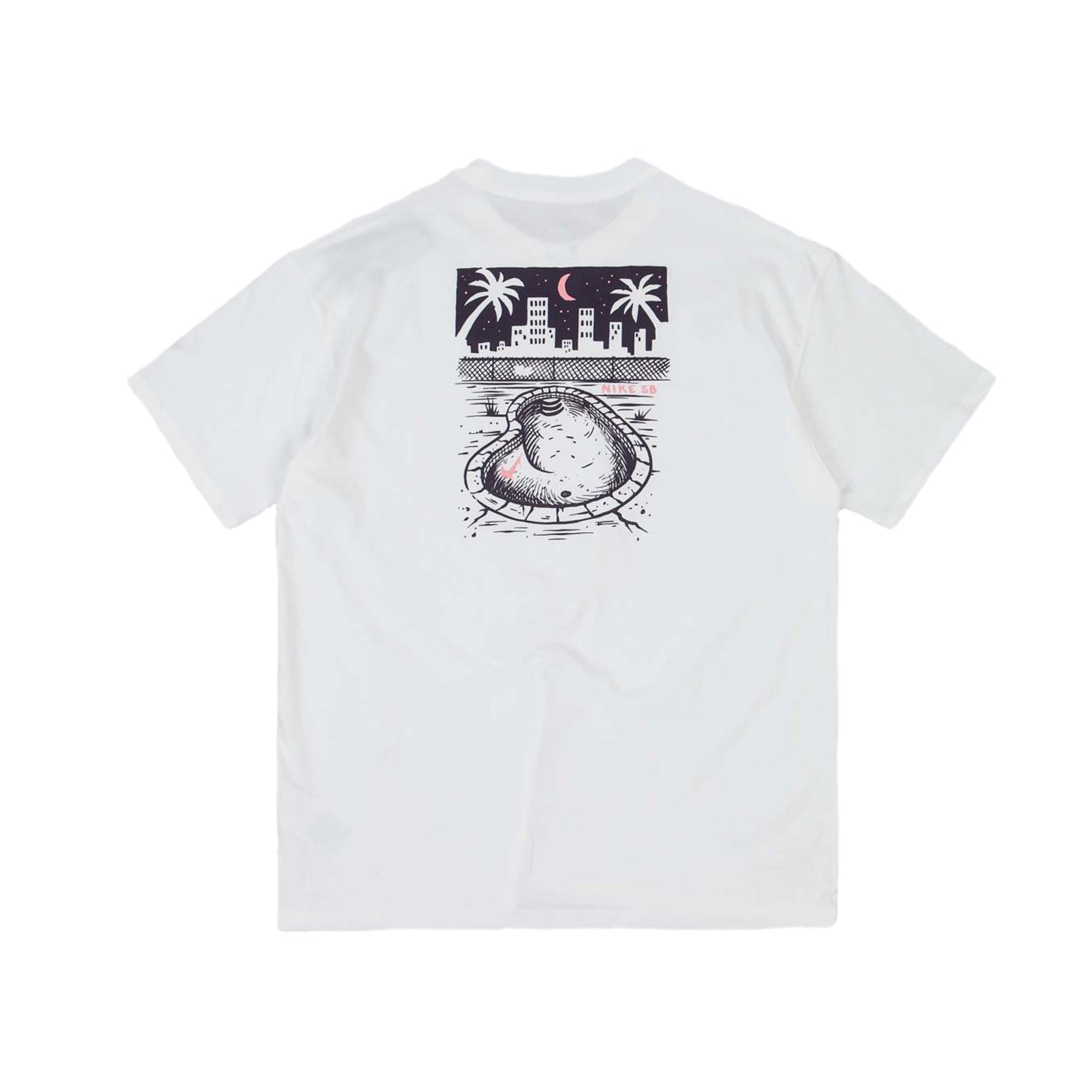 Nike SB Midnight Tee White
