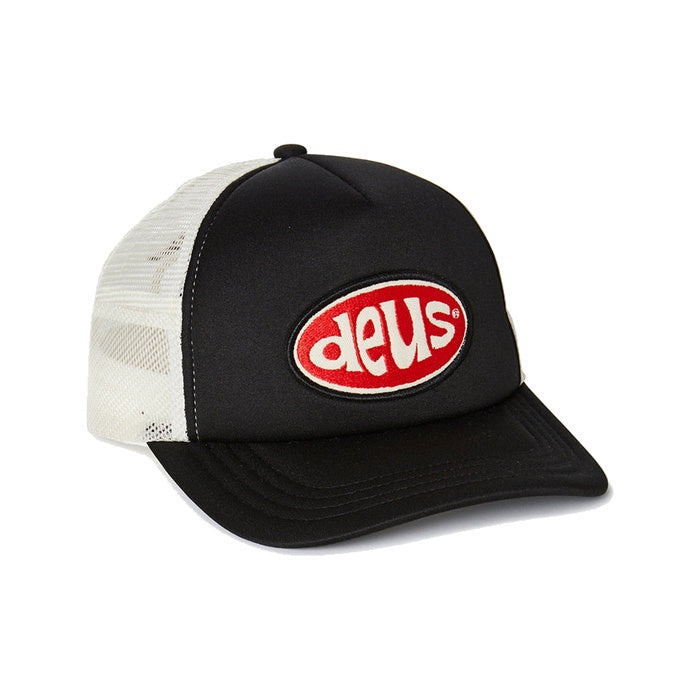 Deus Shiner Trucker Cap Black