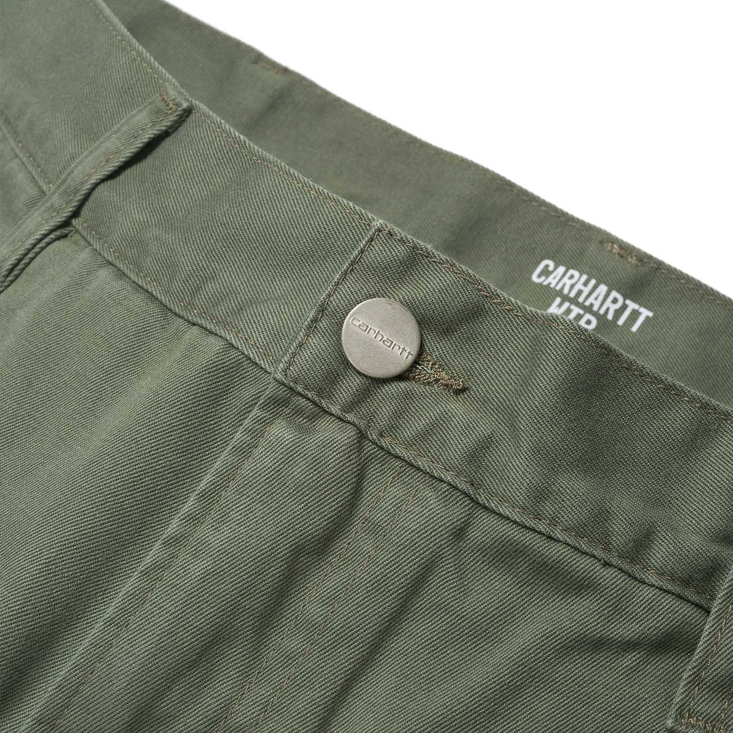 Carhartt WIP Abbott Pant Dollar Green Stone Washed