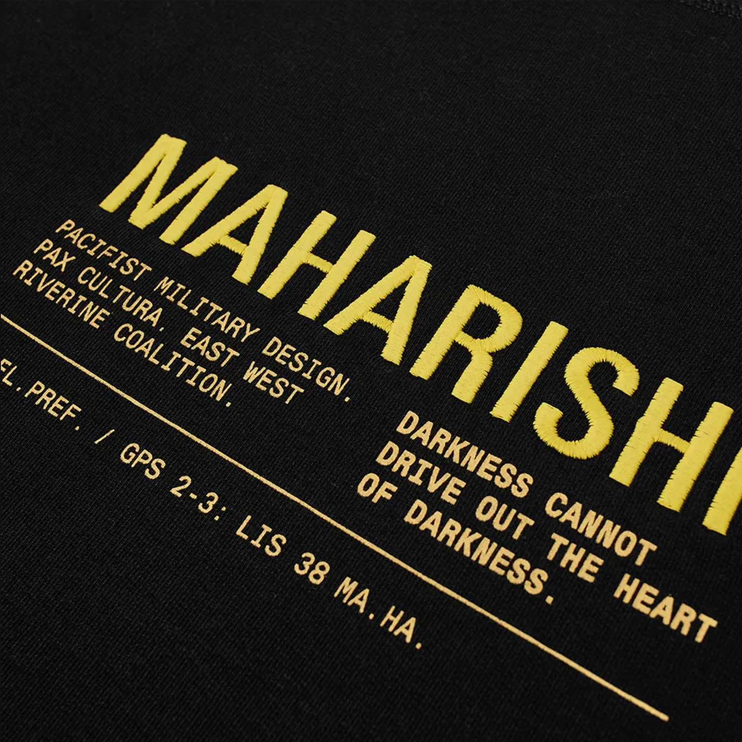 Maharishi Maha Militype '21 Sweat Organic Sweat 420 Black