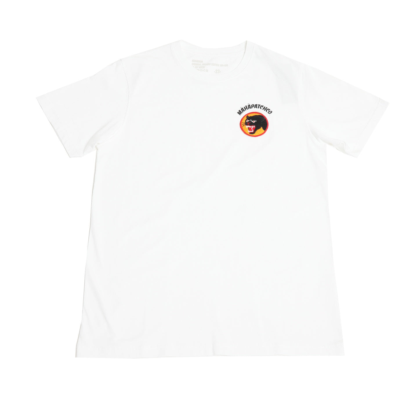Maharishi Vintage Panther Patch T Shirt White