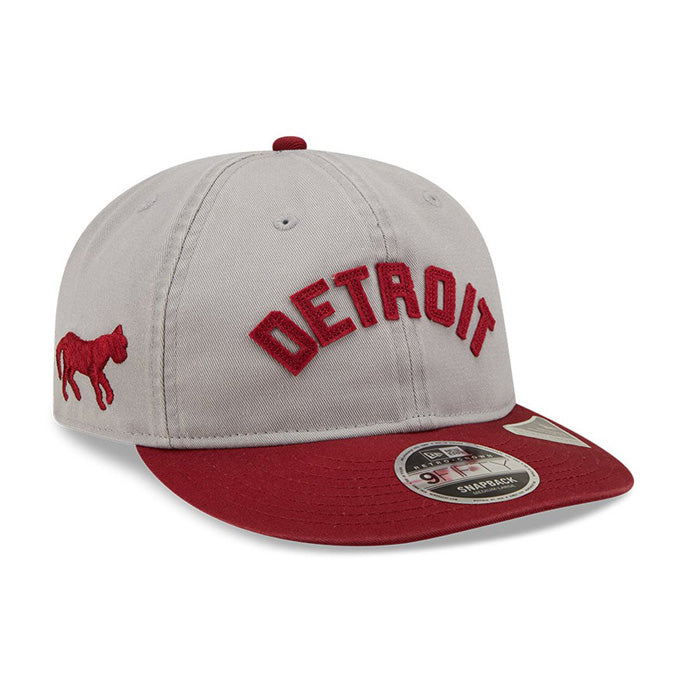 New Era Detroit Tigers Cooperstown Grey 9FIFTY Retro Crown Cap