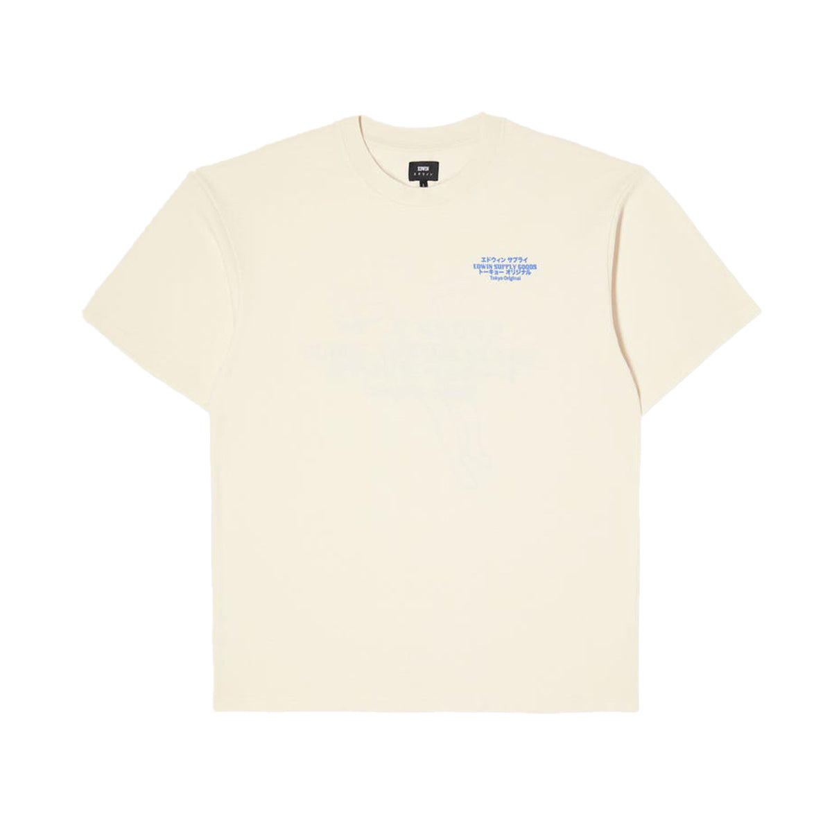 Edwin Tokyo Original T Shirt Whisper White