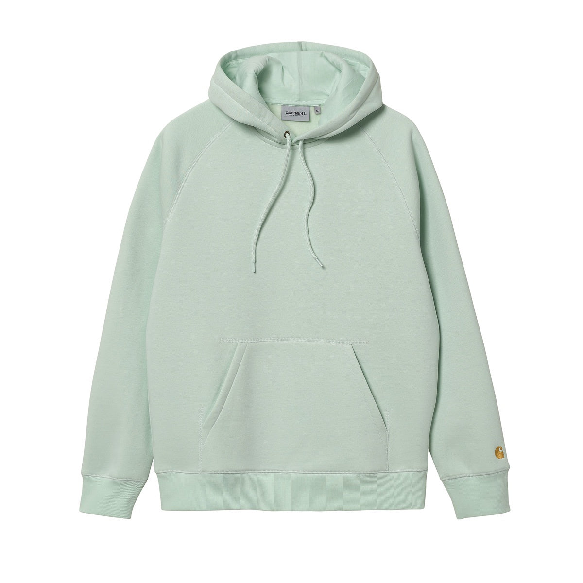 Carhartt WIP Hooded Chase Sweat Pale Spearmint Gold