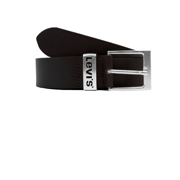 Levis Ashland Metal Belt Black Silver