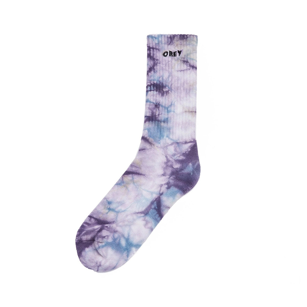 Obey Mountain Socks Purple Nitro