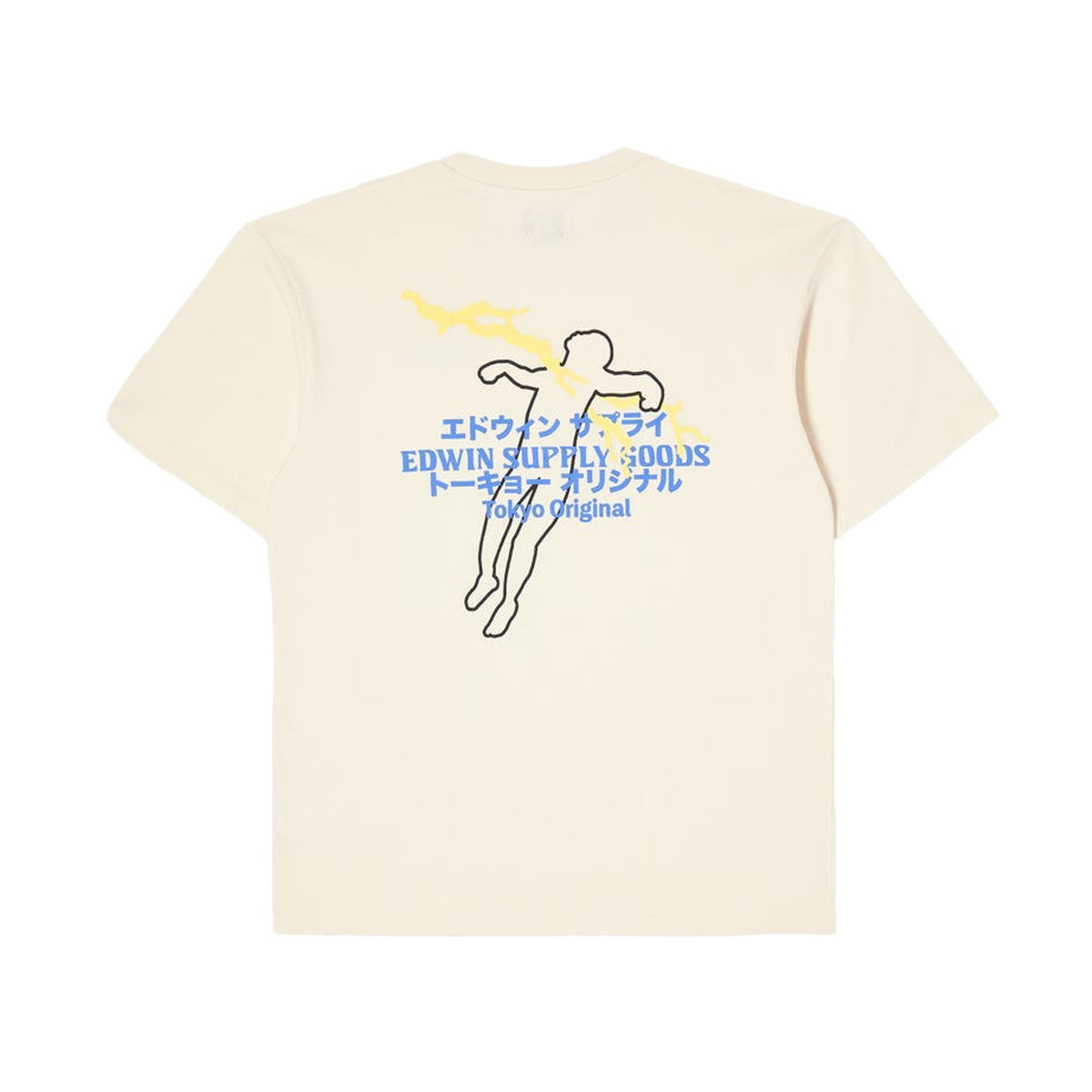 Edwin Tokyo Original T Shirt Whisper White